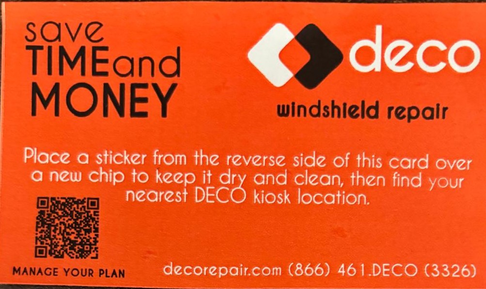 Deco Windshield Repair