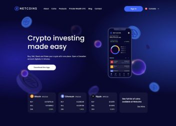 Netcoins Login Banner